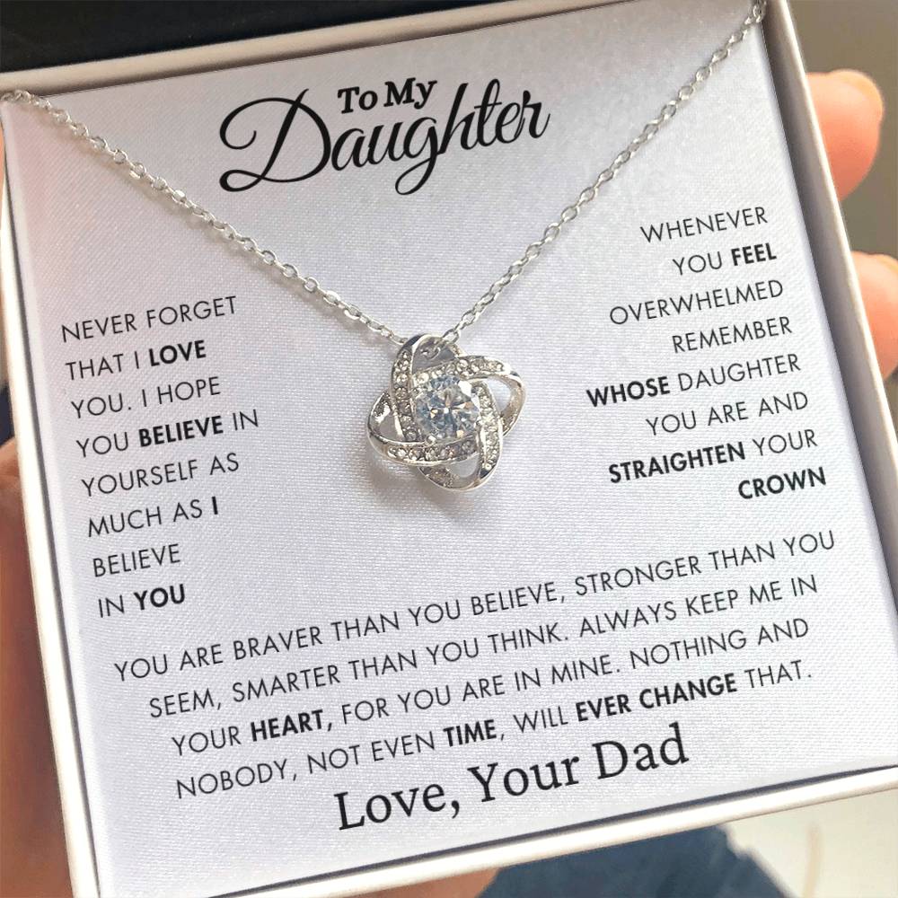To My Daughter - Braver Than You Believe - From Dad