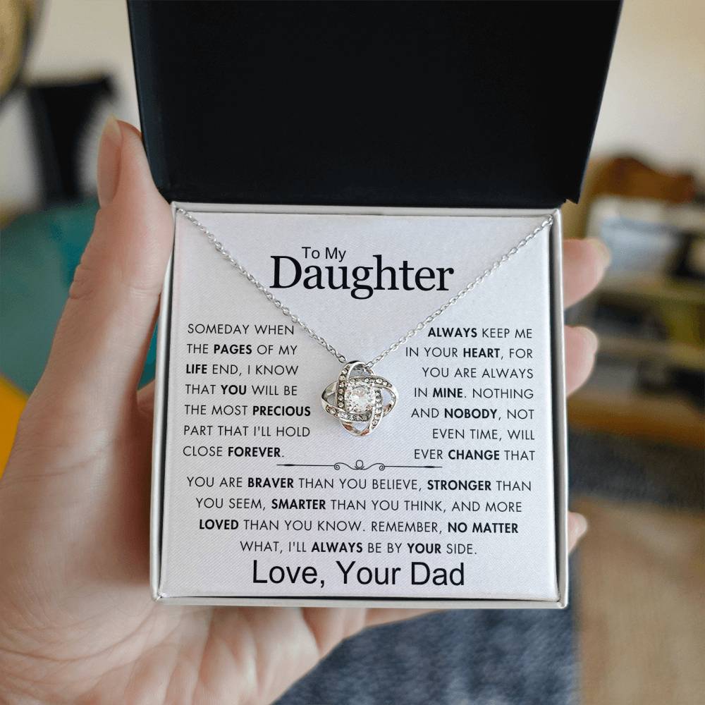 To My Daughter - My Precious Part - Love Dad