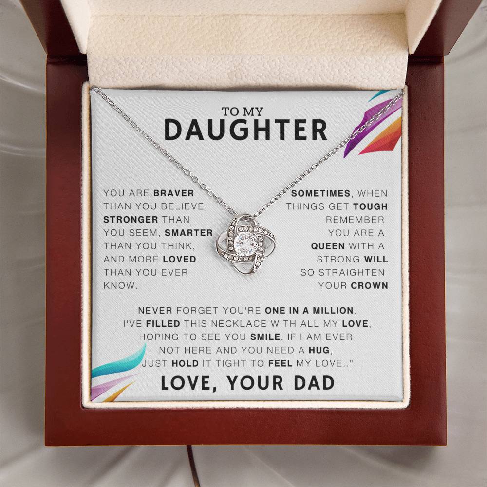 To My Daughter - To See You Smile - Love, Your Dad