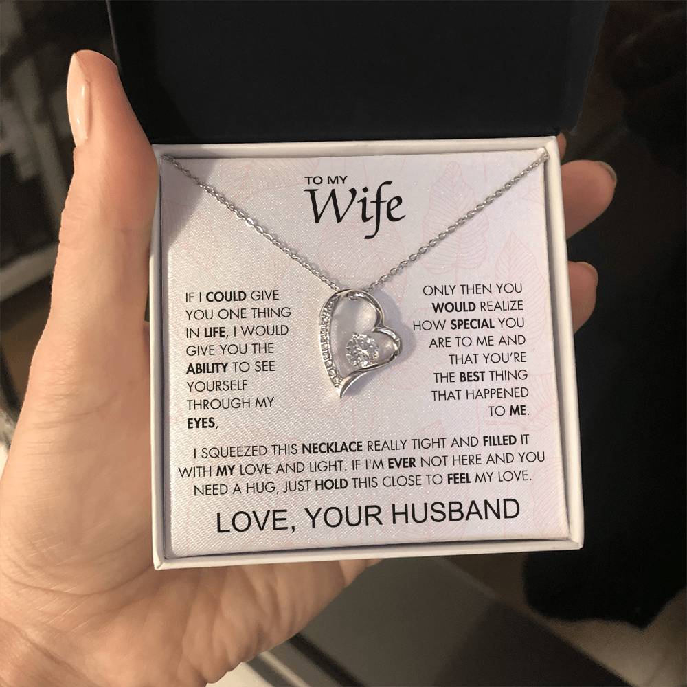 To My Wife - Hold It Tight - From Husband - LW10424D6