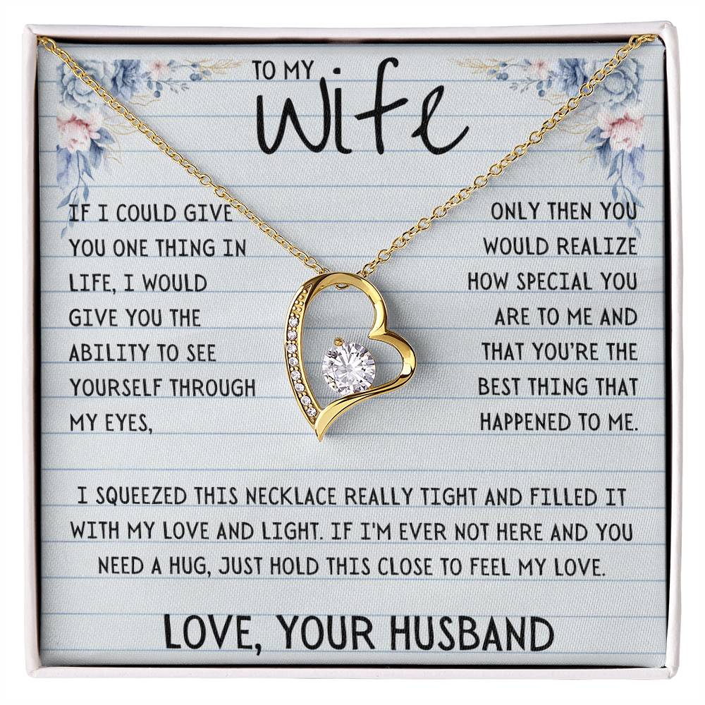 To My Wife - Hold It Tight - From Husband - LW10424D4